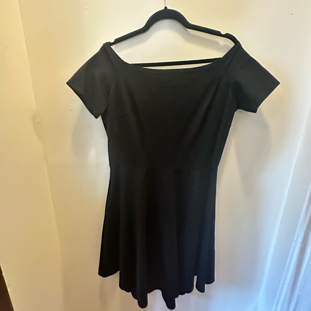 Amazon Black Asymmetrical Women's Dress